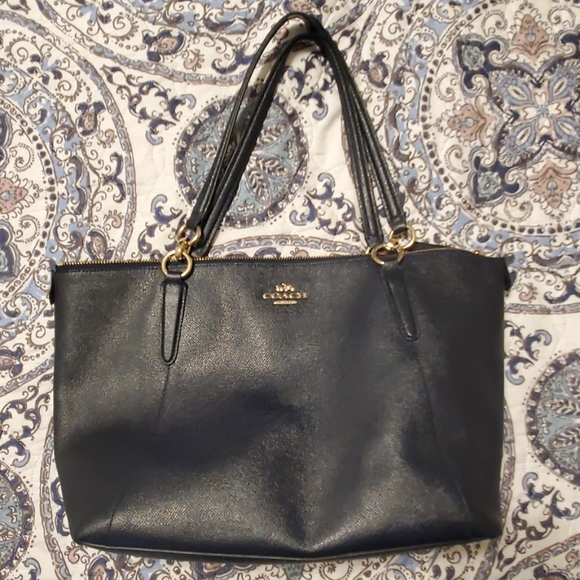 Coach Handbags - Navy Coach Tote Purse